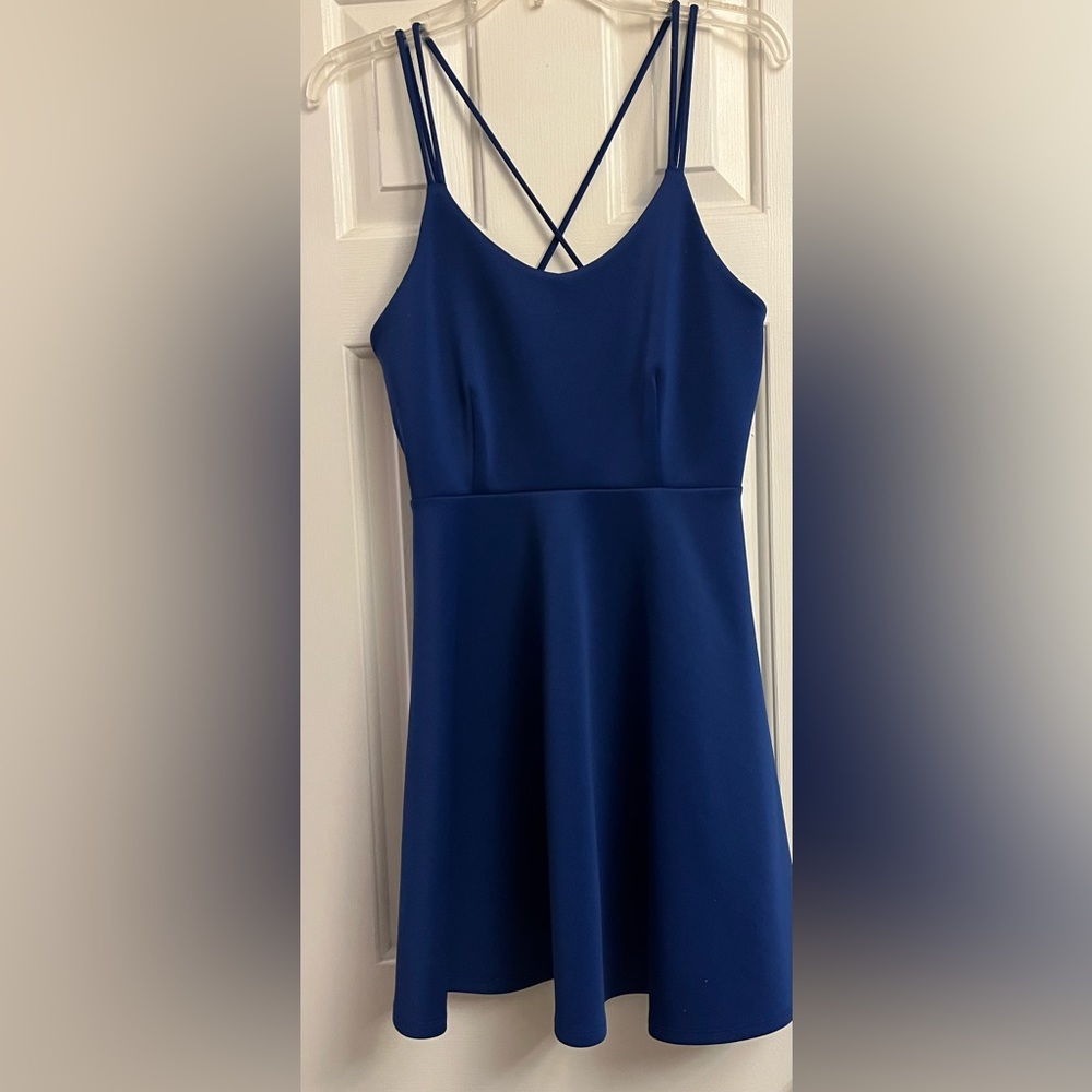 Cute electric blue summer dress!